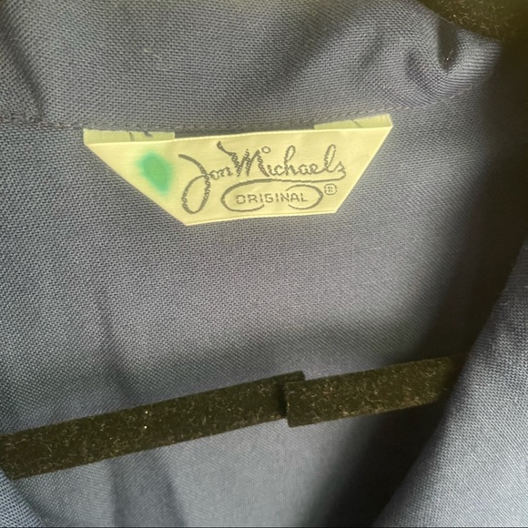 Jon Michaels Originals Navy Button Down Dress S 22 - Picture 3 of 7